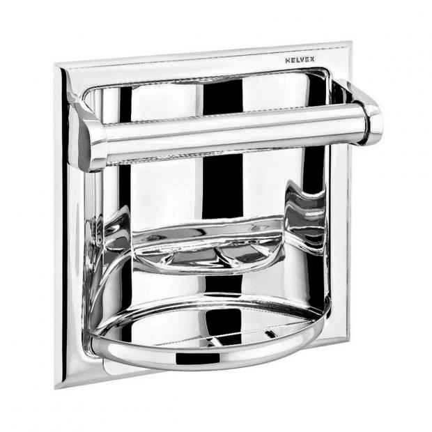 JABONERA CLASICA CON AGARRADERA /CHAR CROMO       261-100