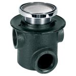 COLADERA PARA BANO 3 BOCAS CONTORNO REDONDO PARA INSERTO 261-1342HLI