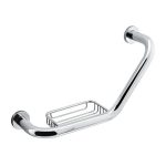 AGARRADERA PARA TINA CLASICA CON JABONERA CROMO   158 261-158