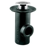 COLADERA PARA PISO 25 CM 1 BOCA REJILLA REDONDA 27 261-27