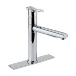 MONOMANDO PARA FREGADERO NUVA CROMO      HELVEX E32 261-E32