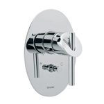 MONOMANDO PARA REGADERA O TINA NUVA CON DESVIADOR CROMO HELVEX  E47 261-E47