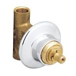 JUEGO DE ENSAMBLES PARA REGADERA HELVEX SOLDABLE VALVEX-I CON CHAPETON CROMO E61 261-E61