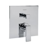 MONOMANDO PARA REGADERA O TINA MANUAL VERTIKA CROMO CON DESVIADOR E701 261-E701