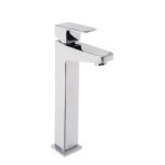 MONOMANDO PARA LAVABO ALTO SQUADRA CONTRA REJILLA CROMO HELVEX E937 261-E937