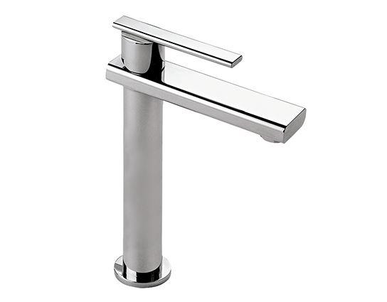 MONOMANDO PARA LAVABO ALTO CONTRA PUSH PREMIER SATIN HELVEX EP938S 261-EP938S