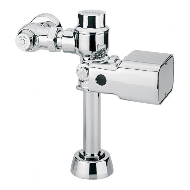 FLUXOMETRO ELECTRONICO CON BATERIA PARA WC SPUD 38 MM 3.5 LPD CROMO HELVEX FB1103835 261-FB1103835