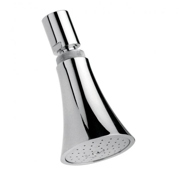 REGADERA CHORRO FIJO KONOS CROMO  HELVEX H102 261-H102