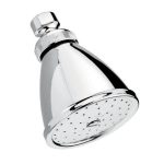 REGADERA CHORRO FIJO CROMO 10 LT/MIN MAXIMO  HELVEX 261-H500