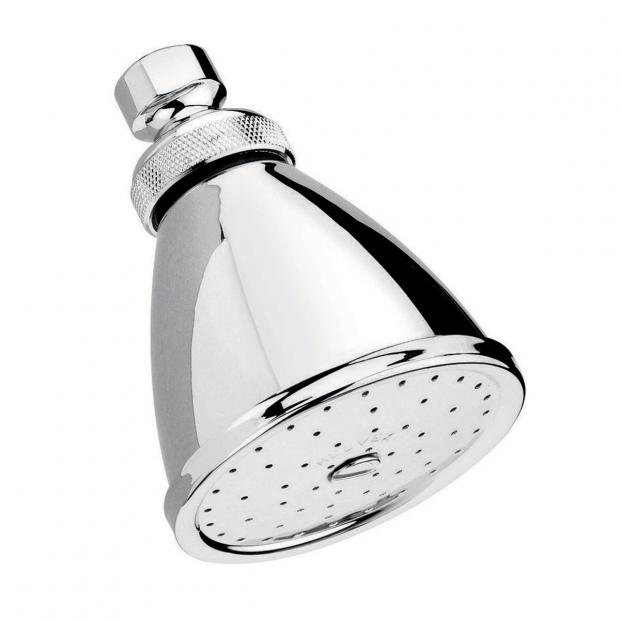 REGADERA CHORRO FIJO CROMO 10 LT/MIN MAXIMO  HELVEX 261-H500