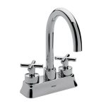 MEZCLADORA PARA LAVABO 4" ANTARES DE REJILLA CROMO HELVEX HM14 261-HM14