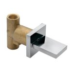 MEZCLADORA PARA REGADERA O TINA ENSAMBLE INDIVIDUAL VERTIKA CROMO ROSCA HELVEX MR1001 261-MR1001