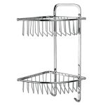 REPISA DOBLE REJILLA ESQUINA CROMO REJ05 261-REJ05