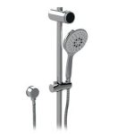 REGADERA MANUAL ALTURA DESLIZABLE 5 CHORROS CON BOCINA 261-RMB30