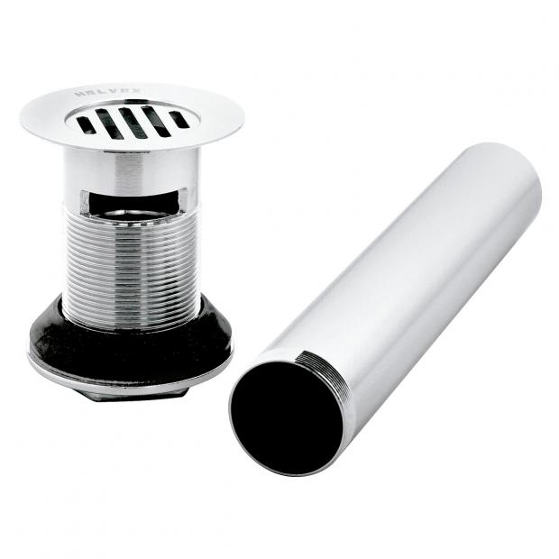 CONTRA PARA LAVABO CON REJILLA CON REBOSADERO CROMO HELVEX TH058 261-TH058