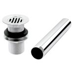 CONTRA PARA LAVABO CON REJILLA SIN REBOSADERO CROMO HELVEX TH059 261-TH059