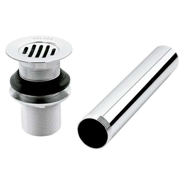 CONTRA PARA LAVABO CON REJILLA SIN REBOSADERO CROMO HELVEX TH059 261-TH059