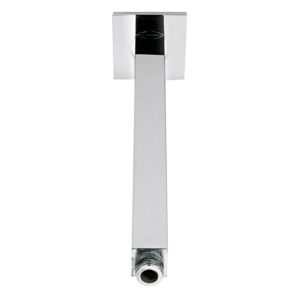 BRAZO Y CHAPETON PARA REGADERA TECHO CUADRADA CROMO HELVEX TR038 261-TR038