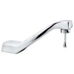 LLAVE PARA LAVABO ECONOMICA ANTIRROBO 2.0LT/MIN CROMO        261-TV1052