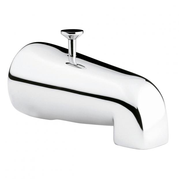 SALIDA PARA TINA A PARED OLIMPO CON DESVIADOR CROMO      TV165 261-TV165