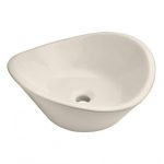 LAVABO HELVEX DE SOBREPONER CASSINI 43*43 SIN REBOSADERO MARFIL LV4M 261C-LVCASSINIM