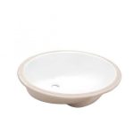 LAVABO HELVEX BAJO CUBIERTA LUGANO 55*46 CON REBOSADERO BLANCO LV1 261C-LVLUGANO