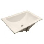 LAVABO HELVEX SOBRE CUBIERTA MARCUS 54*37 MARFIL CON REBOSADERO LV3M 261C-LVMARCUS-M