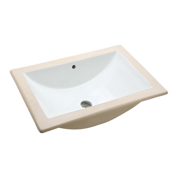 LAVABO HELVEX BAJO CUBIERTA MARCUS 54*39 CON REBOSADERO MARFIL LV3-1M 261C-LVMARCUSBM