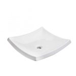 LAVABO HELVEX DE SOBREPONER TRAZZO 49*43 SIN REBOSADERO BLANCO LV5 261C-LVTRAZZO
