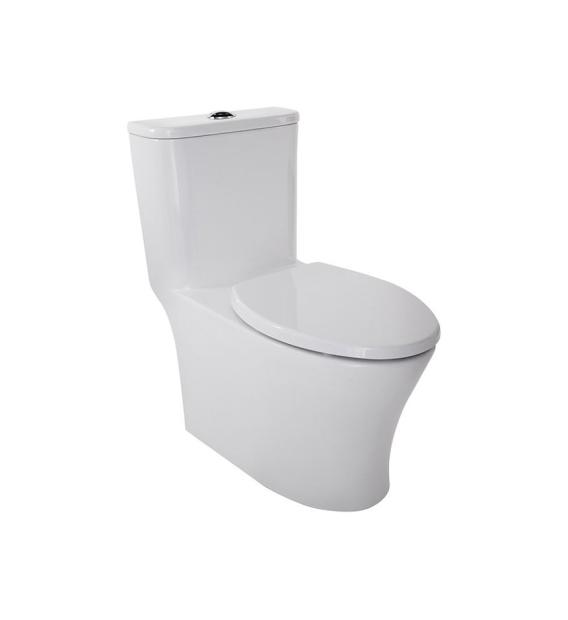 INODORO HELVEX UNA PIEZA RIVOLI PLUS 4.8 LPD CON ASIENTO BLANCO 261C-OPRIVOLIPL